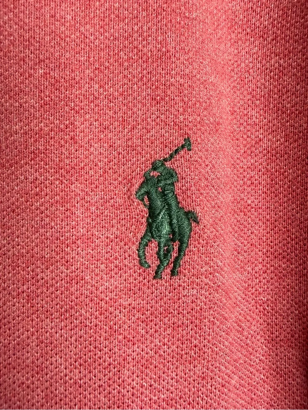 Polo Ralph Lauren 2XLT Tall Mens Red Cotton Short Sleeve Polo Shirt